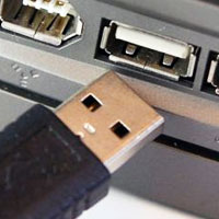 นำข้อมูลออกด้วย USB/สาย USB