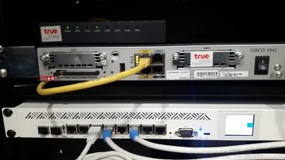 เดินสาย LAN เชื่อมต่อระบบ Network  Mikrotik   บริษัท มาสเตอร์ ฟอร์ม อินดัสตรี้ จำกัด